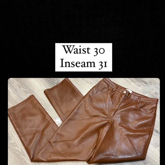 Wilfred Melina leather pants Aritzia - Picture 2 of 3